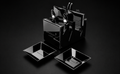 Midnight Black - Stainless Steel Dinner Set View 5 | BASANTI